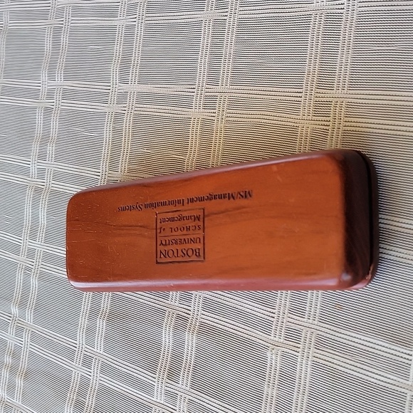 Boston University School of Management Wood Case and Ballpoint Pen - Picture 5 of 8